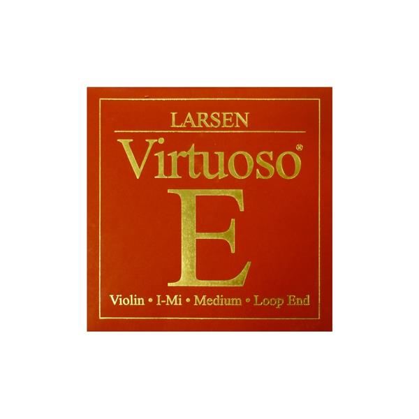 Larsen Virtuoso Violin String SET, E loop end 4/4