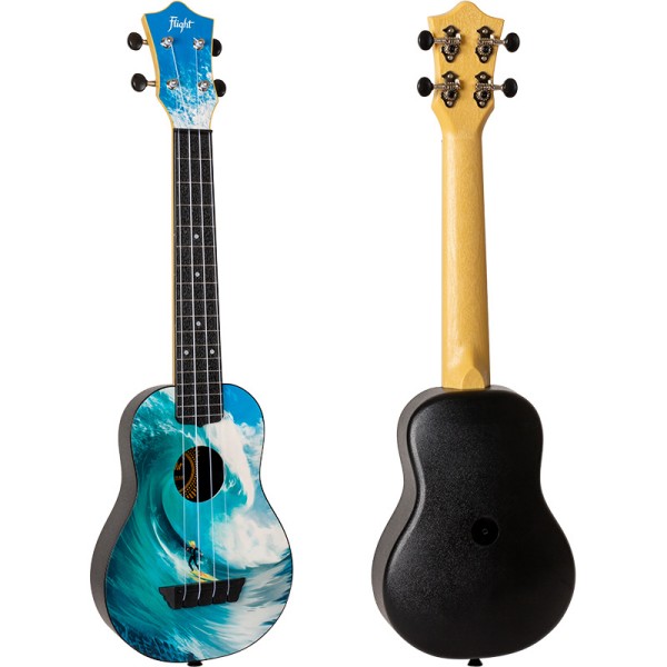 Ukulele Soprano Flight Surf Travel TUSL25