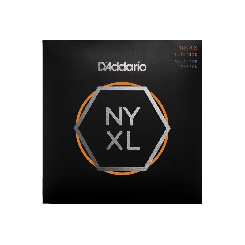 SET strun za električno kitaro D'Addario NYXL1046BT 10-46