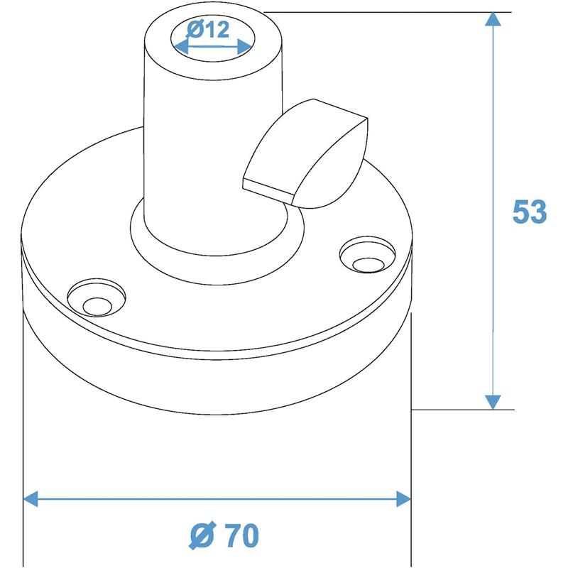 OMNITRONIC Holder Type B f. Table-Microphone Arm bk