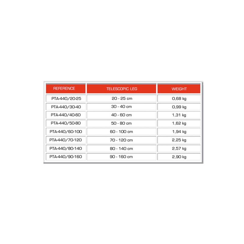 GUIL PTA-440/60-100 Telescopic Foot