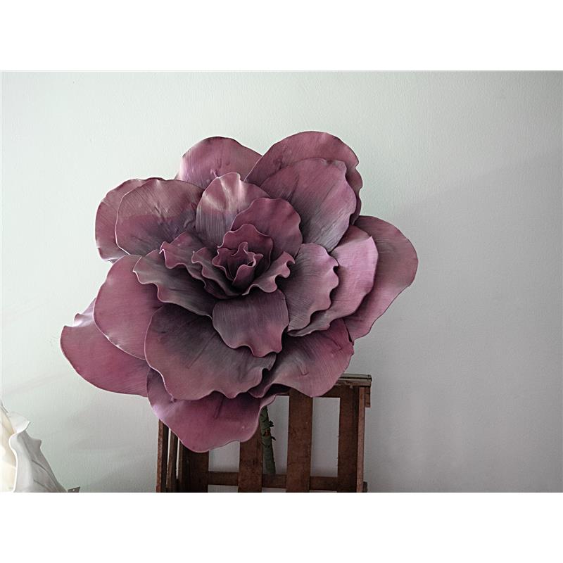 EUROPALMS Giant Flower (EVA), old rose, 80cm