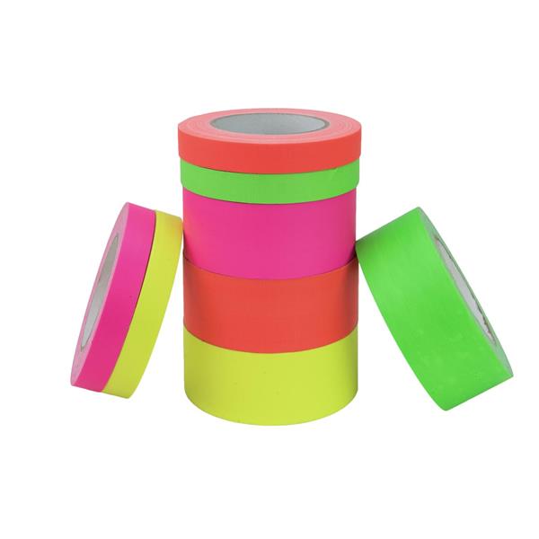 ACCESSORY Gaffa Tape 50mm x 25m neon-yellow uv active