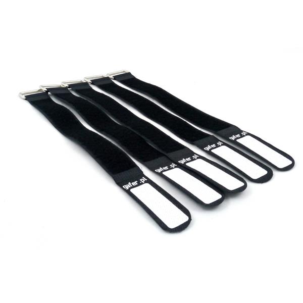 GAFER.PL Tie Straps 25x260mm 5 pieces black