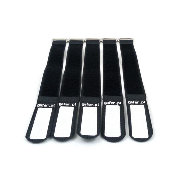 GAFER.PL Tie Straps 25x400mm 5 pieces black