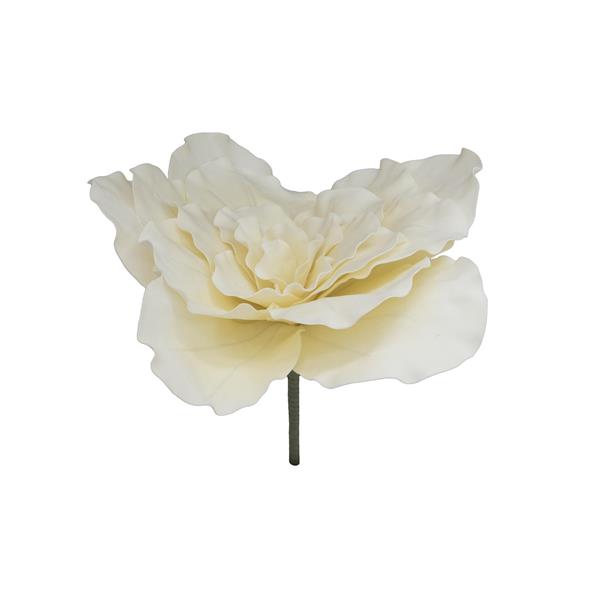 Orjaški cvet (EVA) kremno bel 80cm EUROPALMS