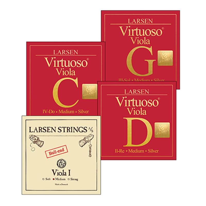 Strune za Violo Larsen Virtuoso Soloist SET, kroglica