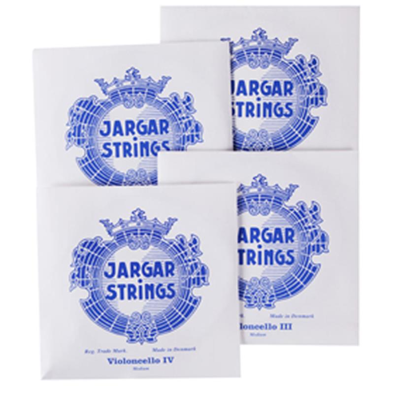 Jargar Cello String SET, silver 4/4