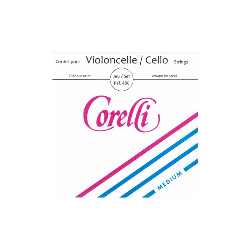 Corelli Steel Cello String D 4/4