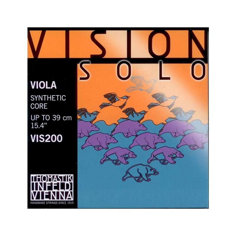 Thomastik Vision Solo Viola String D, synthetic, tungsten/silver