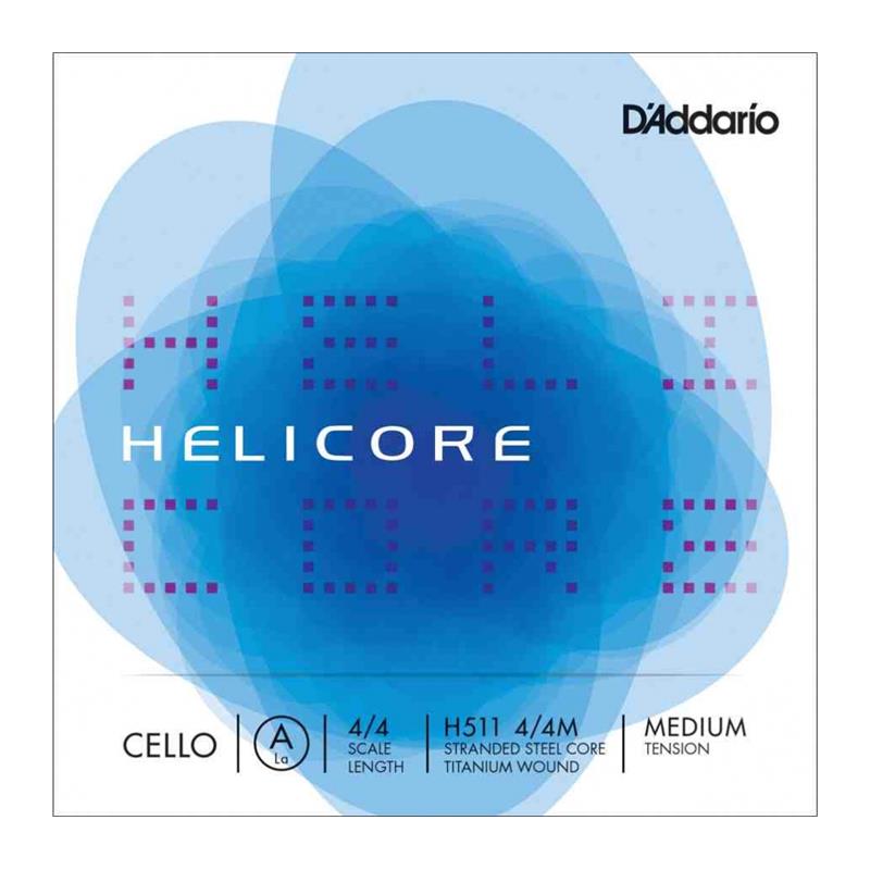 D'Addario Helicore Cello String A 4/4