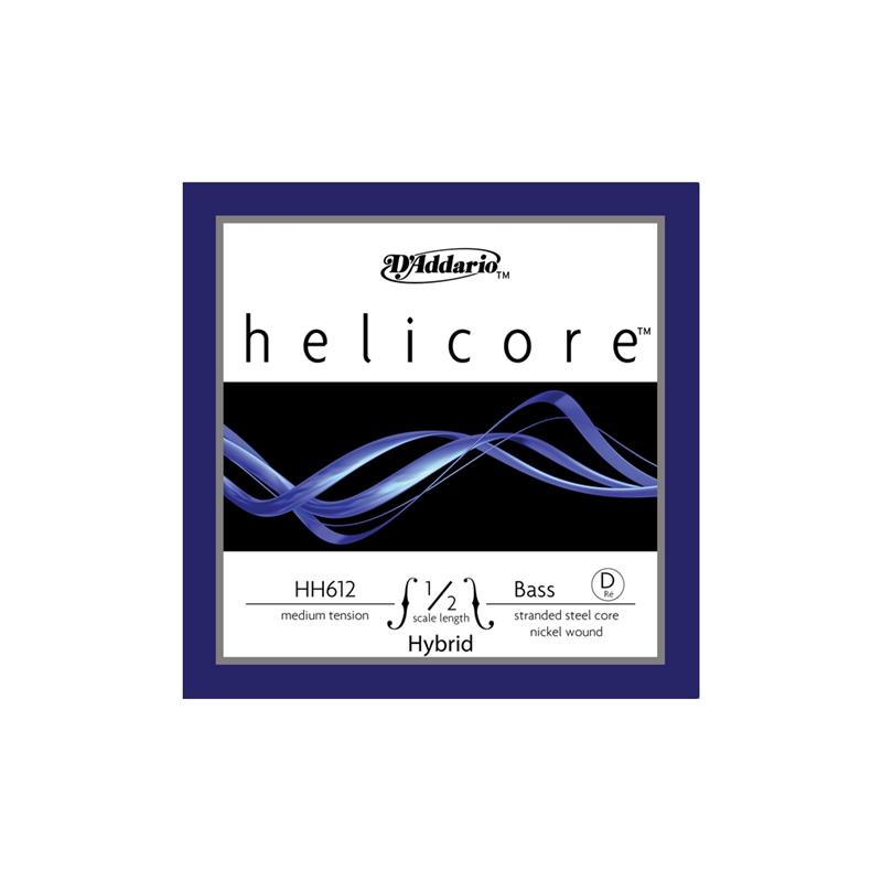 D'Addario Helicore Hybrid bass D 1/2