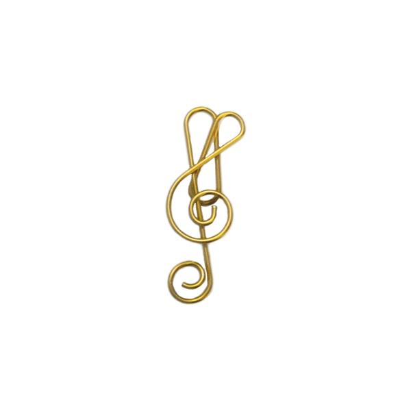 Book clip small, G-clef