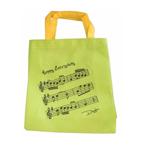 Big shopping bag music, green
