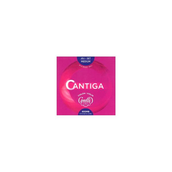 Corelli Cantiga Violin String SET, loop end 4/4