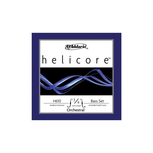 Strune za Kontrabas D'Addario Helicore Orchestral SET