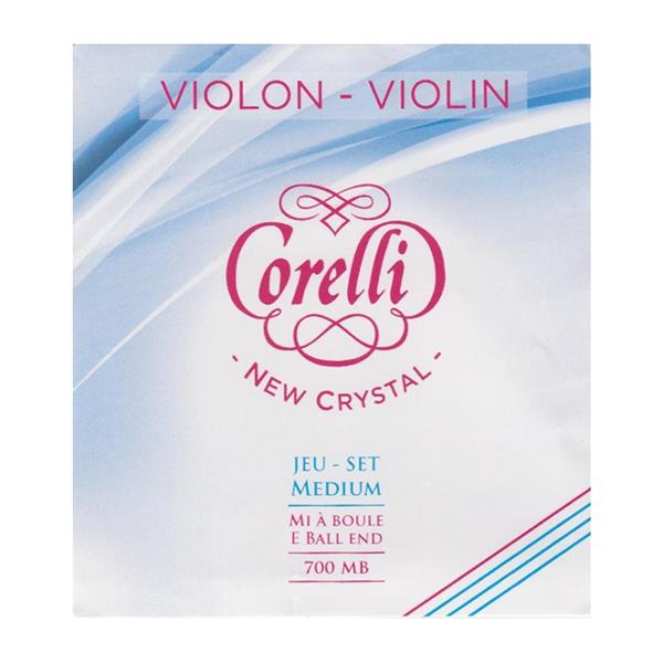 Corelli Crystal Violin String SET, loop end 4/4
