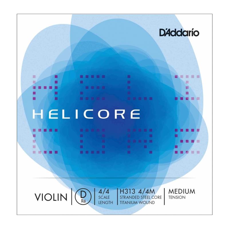 D'Addario Helicore Violin String D 4/4