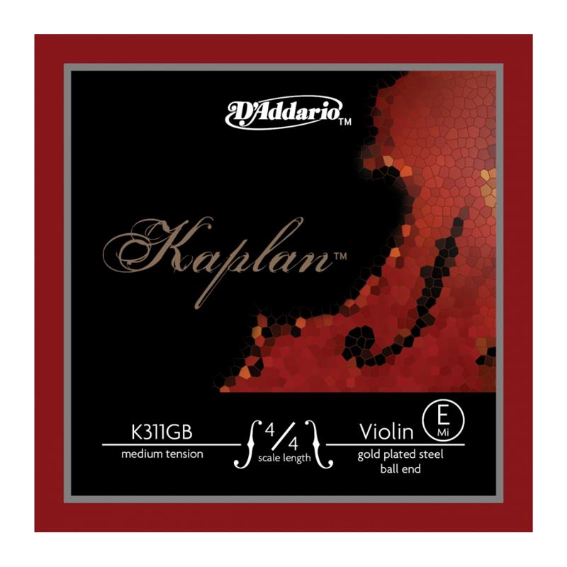 Struna za Violino Kaplan Golden Spiral E 4/4 kroglica