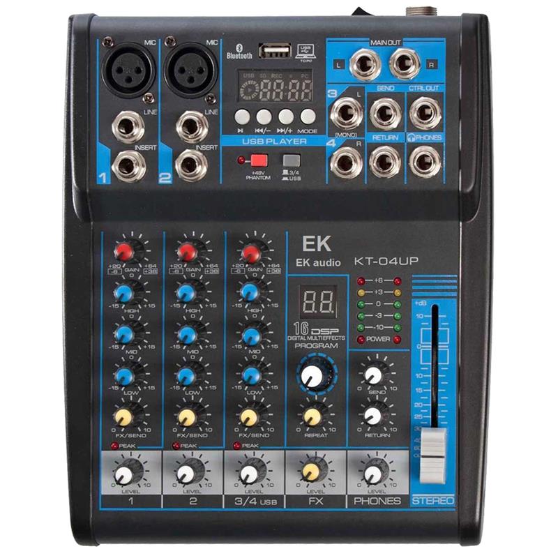 Audio Mixer with Effects EK Audio 