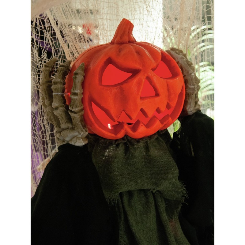 EUROPALMS Halloween Figure POP-UP Pumpkin, animated 70cm