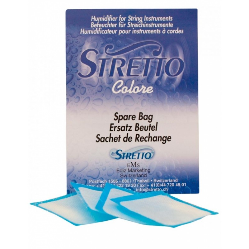Stretto spare bags 4 pcs. for violin/viola (S1015)