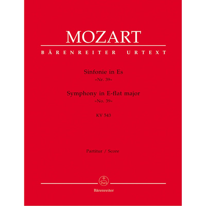 W. A. Mozart: Sinfonie Nr. 39 Es-Dur KV 543