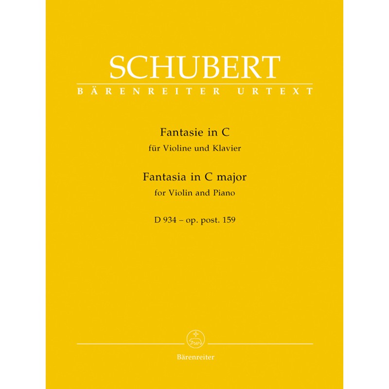 Franz Schubert: Fantasie D 934, Fantasia D 934 op. post.159