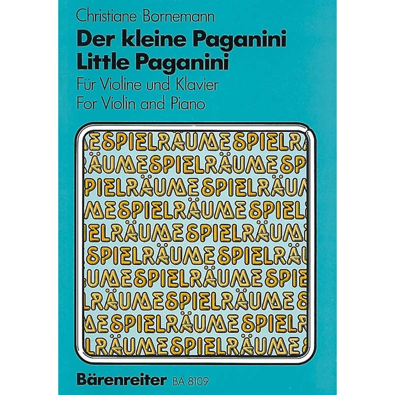 C. Bornemann: Little Paganini - Etudes for Children for Violin and Piano