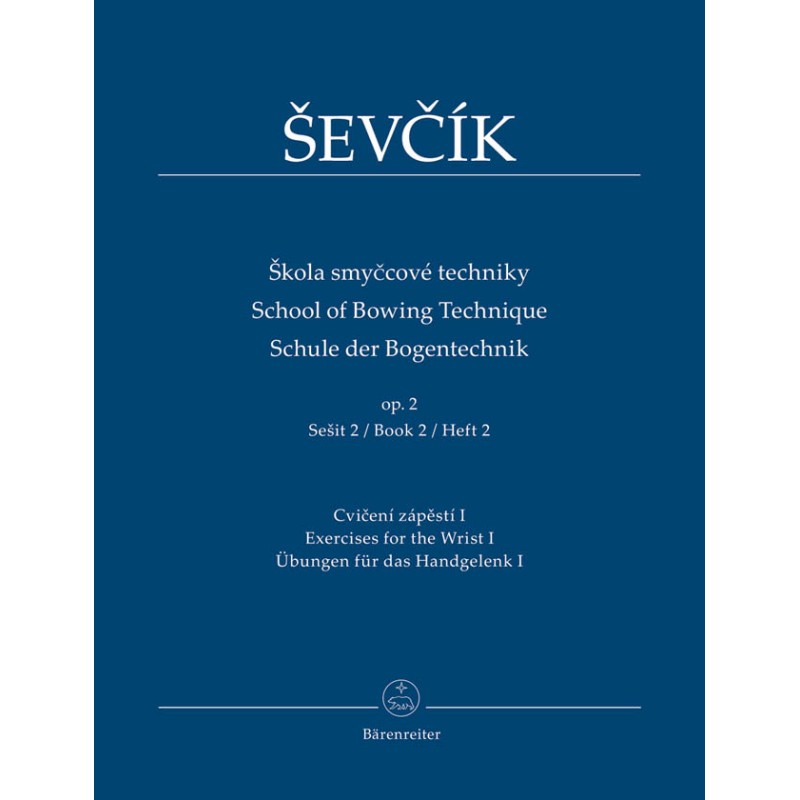 Otakar Ševčík: School of Bowing Technique op. 2, Book 2
