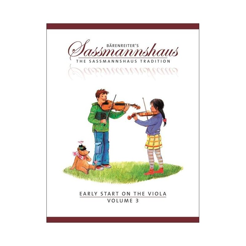 Egon Sassmannshaus: Early Start On The Viola Vol. 3