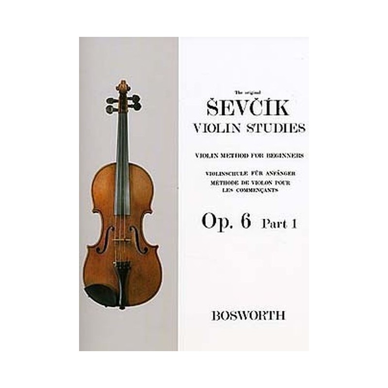 Otakar Ševčík: Violinschule op. 6/1