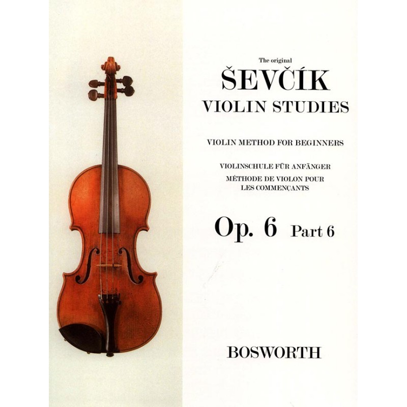 Otakar Ševčík: Violinschule op. 6/6