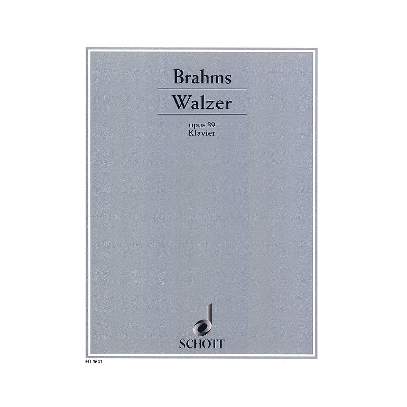Johannes Brahms: Waltz Op. 39