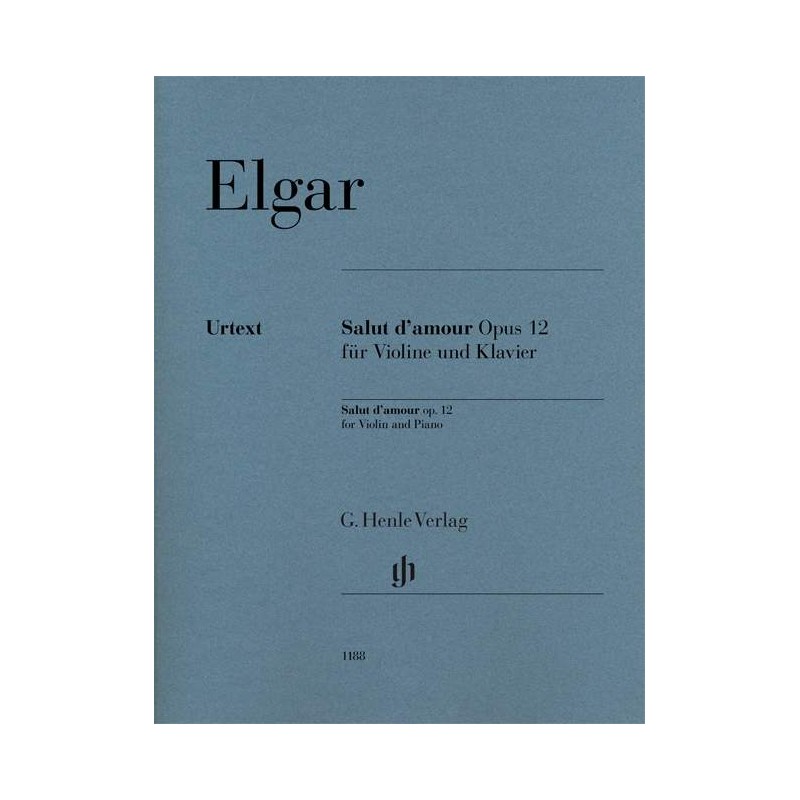 Edward Elgar: Salut d'amour op. 12 for Violin and Piano