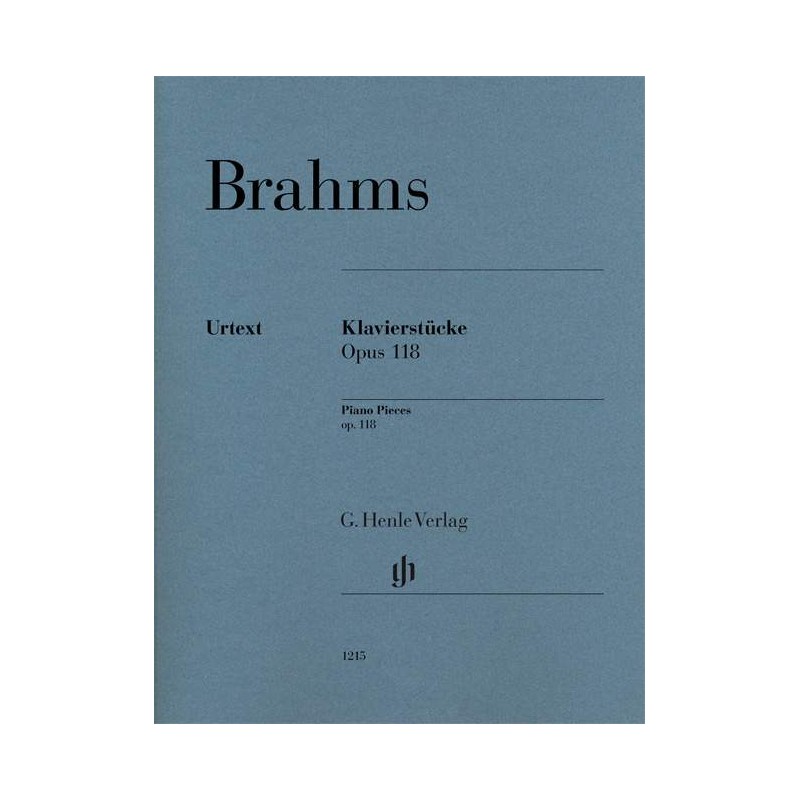 Johannes Brahms: Piano Pieces op. 118