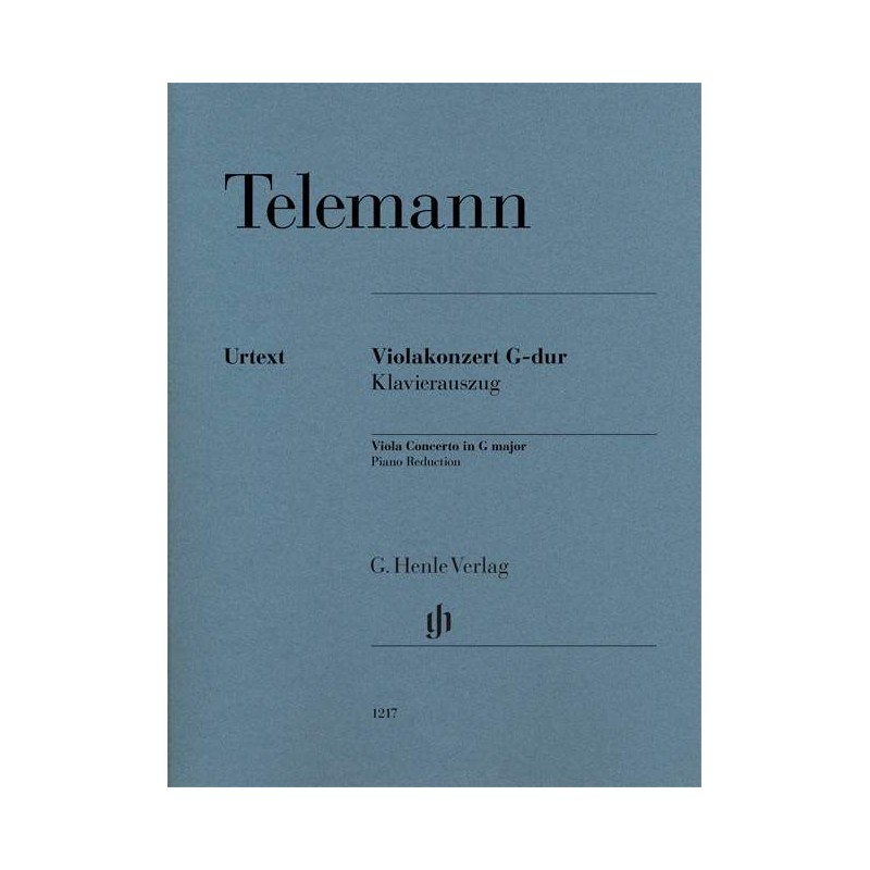 Georg Philipp Telemann: Viola Concerto in G major