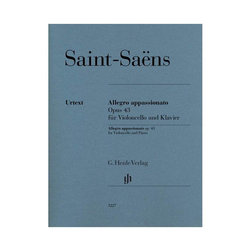 Camille Saint-Saëns: Allegro appassionato op. 43 for Violoncello and Piano