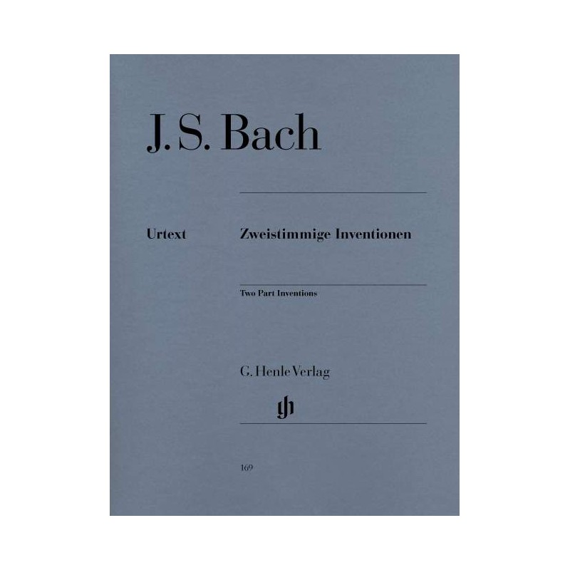 Johann Sebastian Bach: Two part Inventions BWV 772-786