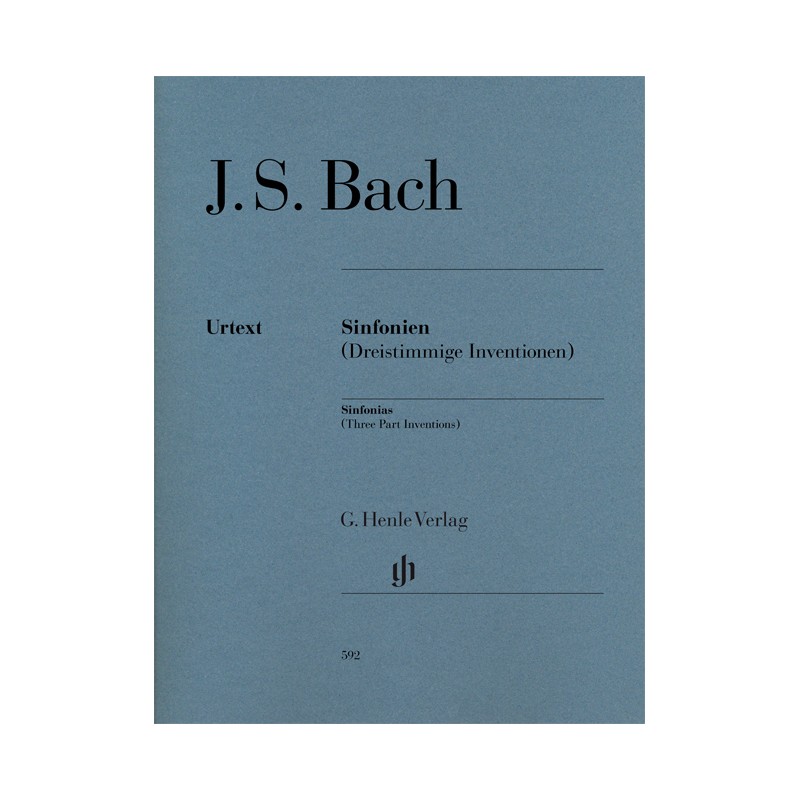 Johann Sebastian Bach: Sinfonias (Three Part Inventions)