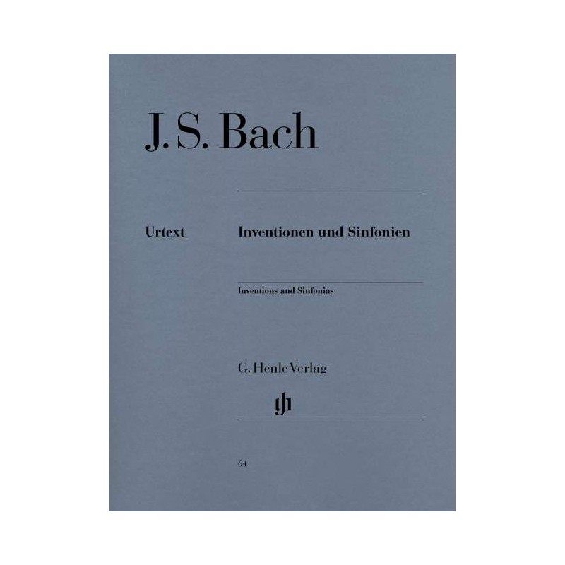 Johann Sebastian Bach: Inventions and Sinfonias BWV 772-801