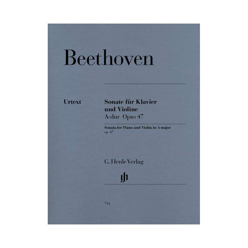 Ludwig van Beethoven: Sonata for Piano and Violin in A major Op. 47