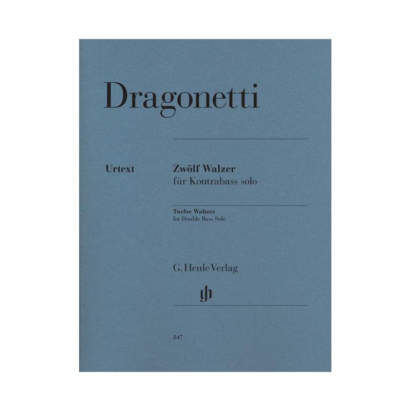 Domenico Dragonetti: 12 Waltzes for Double Bass Solo