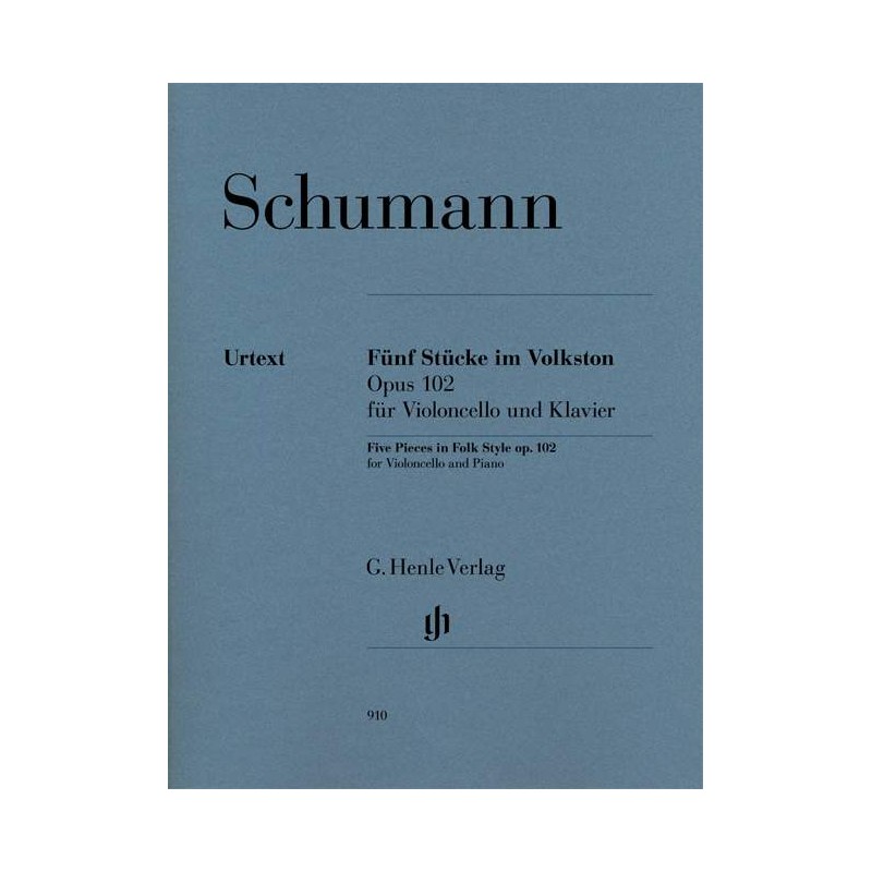 Robert Schumann: 5 Pieces in Folk Style Op. 102