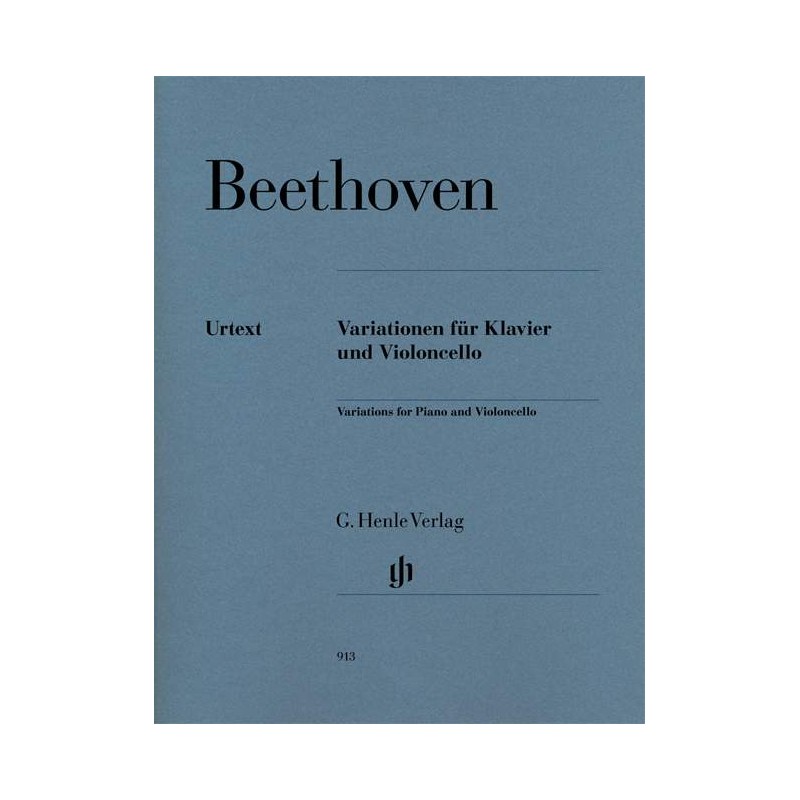 Ludwig van Beethoven: Variations für Piano and Violoncello