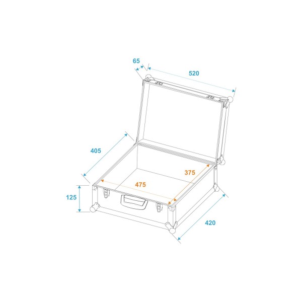 ROADINGER Universal Case  Pick 52x42x18cm