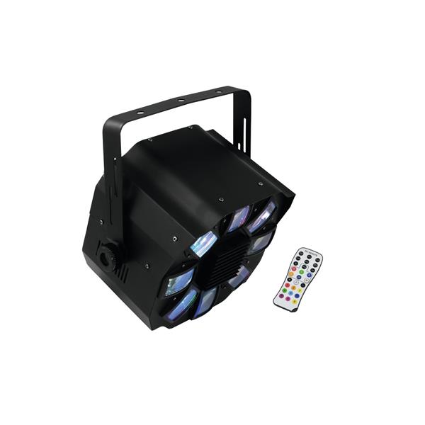 EUROLITE Set 4x LED SLS-7 HCL Floor + 2x LED FE-700 + DMX LED Color Chief Controller