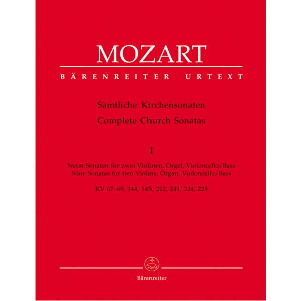 W. A. Mozart: Complete Church Sonatas I