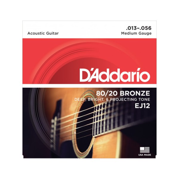 SET strun za akustično kitaro D'Addario EJ12