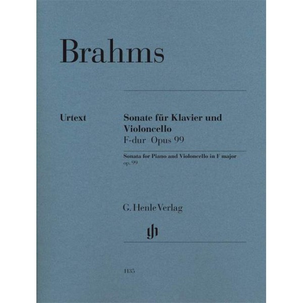 Johannes Brahms: Sonata in F major Op. 99 for Piano and Violoncello